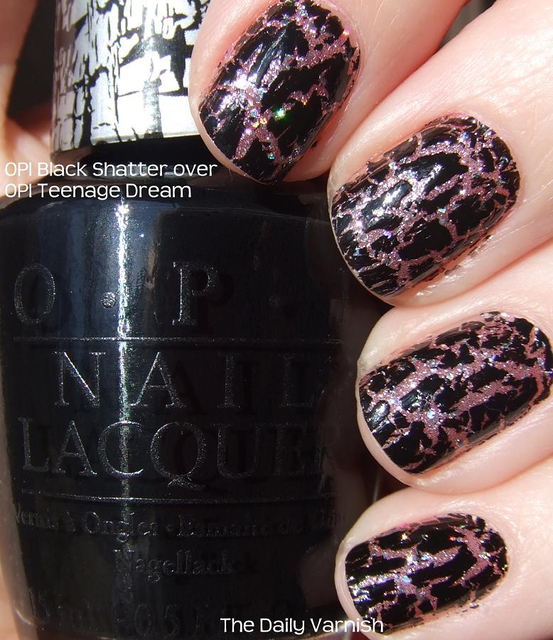 katy perry nail polish black shatter. OPI Black Shatter January 28,