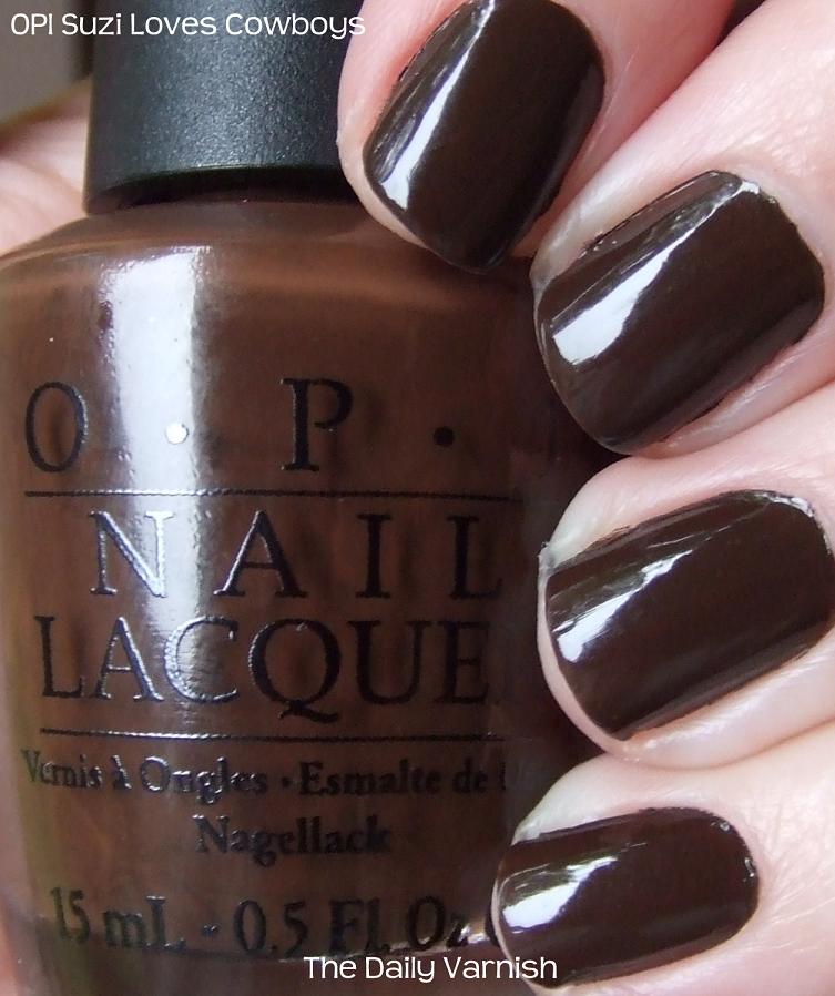 dark nail polish 2011. The only dark brown nail