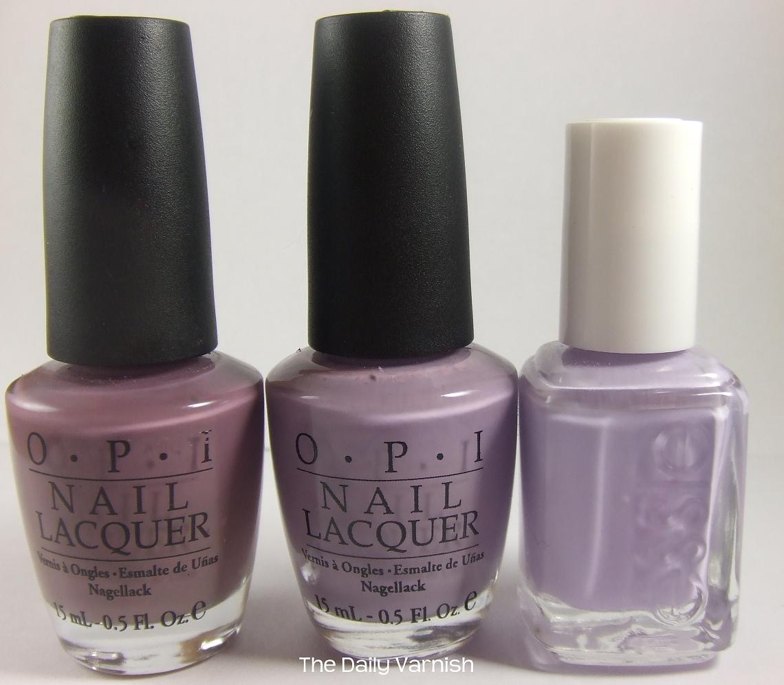 1. 3 or 4 fairly opaque nail polishes. To do a true ombre nail they should